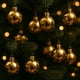 thumbnail image 3 of 10 Bambalinas Navideñas Dorado 5cm Adorno Decoración Esferas, 3 of 3