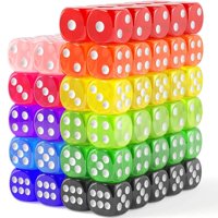 Juego De Dados Rerdeim, 110 Piezas, 6 Caras, 11 Colores Para Más De 15 Años