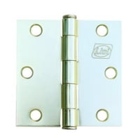 Bisagra L-88 Bronceada 2 Un. 3.1/2X3.1/2"" - Lioi