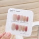 thumbnail image 5 of Uñas Postizas Adhesivas Press On Ojo De Gato Bicolor Rosa Reutilizables 10Pcs Talla S, 5 of 8