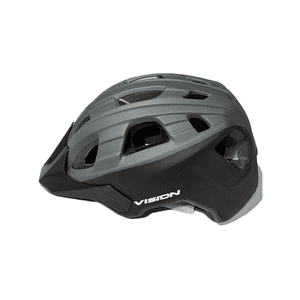 Vision - Casco Para Bicicleta Visión Modelo S-302 Negro/Gris