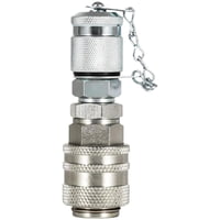 Magideal - Juego De Acoplamiento De Prueba De Presión Hidráulica Conexión De Prueba De Presión G1/4 Adaptador Rápido Profesional Para Maquinaria De Construcción.