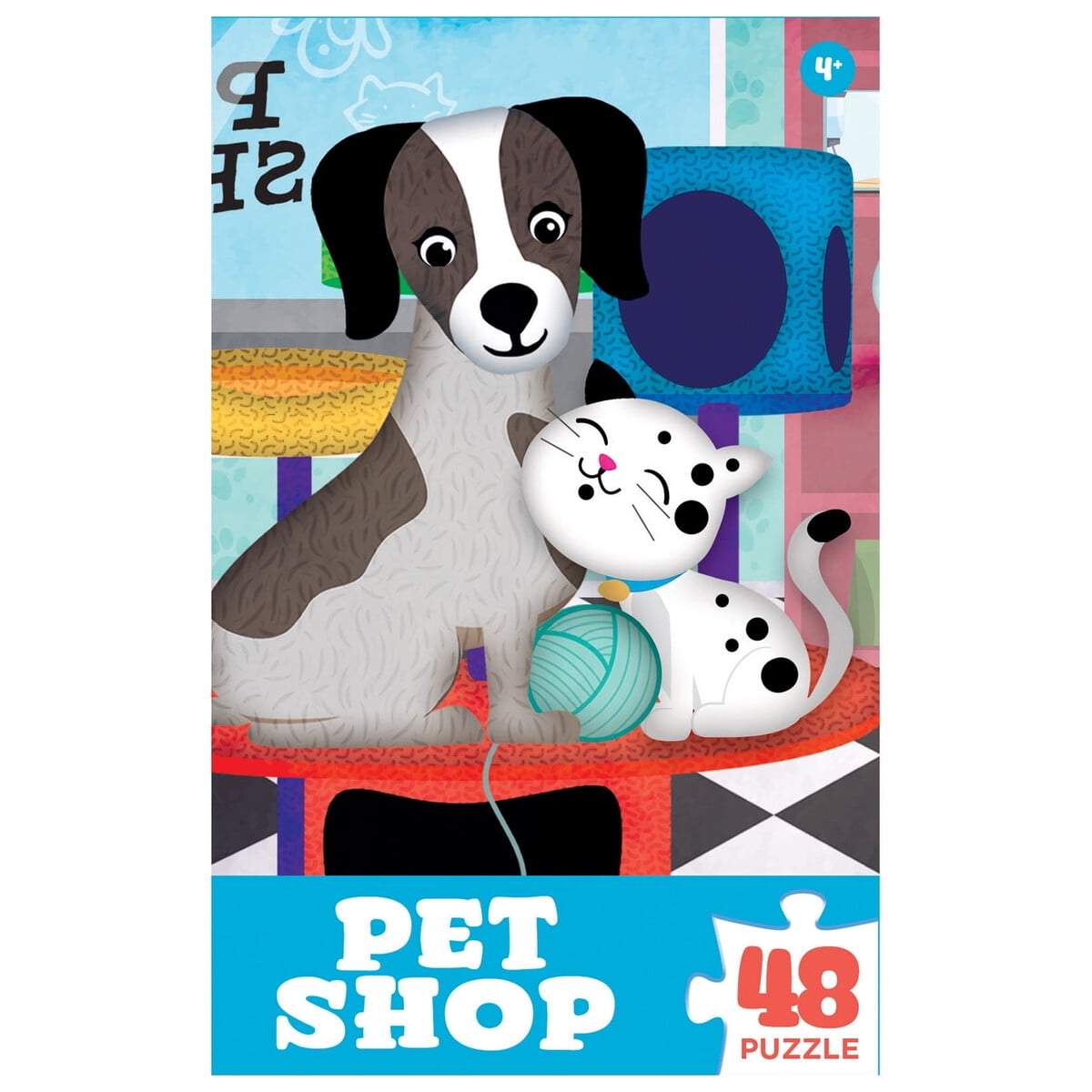 Puzzle Masterpieces Pet Shop 48 Piezas Infantil Ecológico