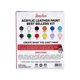 thumbnail image 3 of Kit de pintura Angelus de cuero acrílico de 12 colores para zapatos, etc., 3 of 6