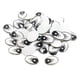 thumbnail image 4 of 60 piezas diy ojos de dibujos animados de plástico arcilla plana animal mu?eca ojos ovales juguete blanco, 4 of 5