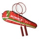 thumbnail image 4 of 2x Juego De Raquetas De Bádminton Entrenamiento De Atletas Y Competición Para Playa Al Aire Libre Rojo, 4 of 5