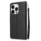 thumbnail image 2 of Funda Cartera para iPhone 14 Pro con Tarjetero, Soporte y Cordón - Protección Negro, 2 of 5