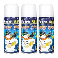 Genérico - Set De 3 Spray De Nieve Artificial Lanza Espuma