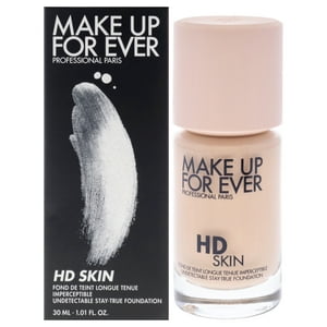 Make Up For Ever - Base De Maquillaje Hd Skin Indetectable Que Se Mantiene Fiel - N Ivory De Para Mujeres - Base