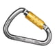 thumbnail image 5 of Aluminio de bloqueo Escalada Mosquetón D Shape Auto-Locking Carabiner Auto Lock Silver, 5 of 5