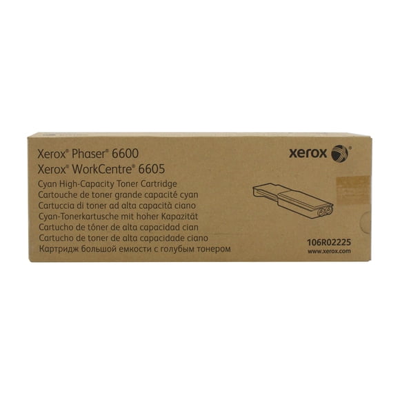 Tóner Xerox Phaser 6600/6605 Cian de Alta Capacidad