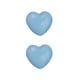 thumbnail image 5 of 2pcs en forma de corazón de cerámica del cajón de la puerta del compartimiento de la manija del pomo del tirador hardware azul, 5 of 5