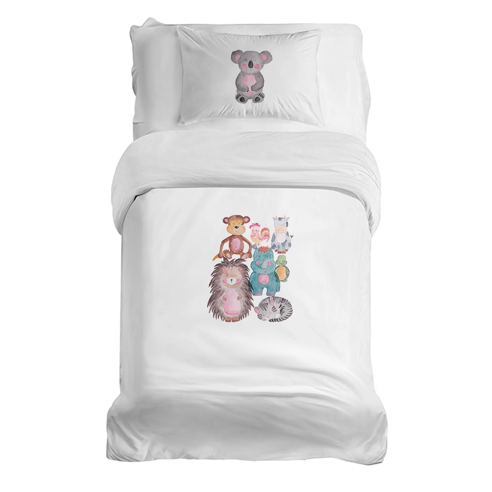 Tuyo Print - Cubreplumón Transición Animales Acuarela