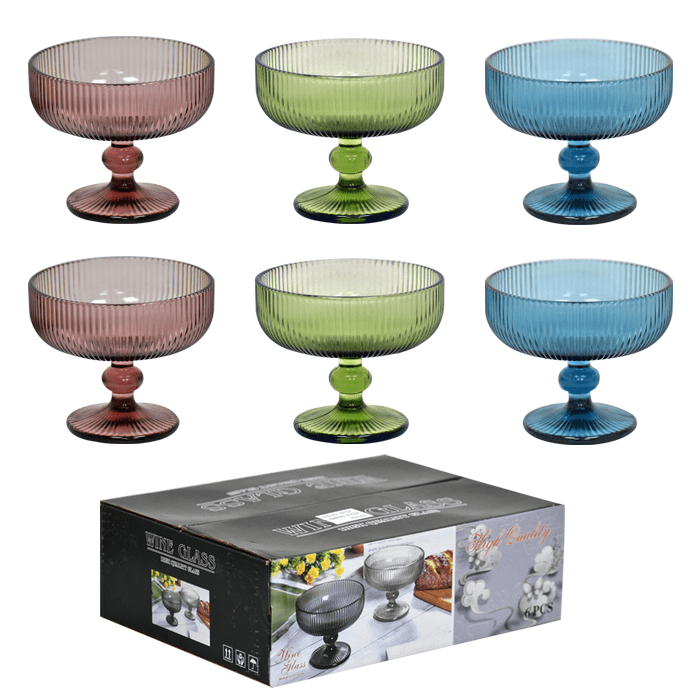 Muebles Santa Ana - Set Postre 6 Pza Colors