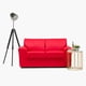 thumbnail image 3 of Sofá Milan Rojo, 3 of 3