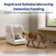 thumbnail image 3 of Comedero automático para gatos con microchip RFID PawSpik, capacidad de 4 litros, 3 of 9
