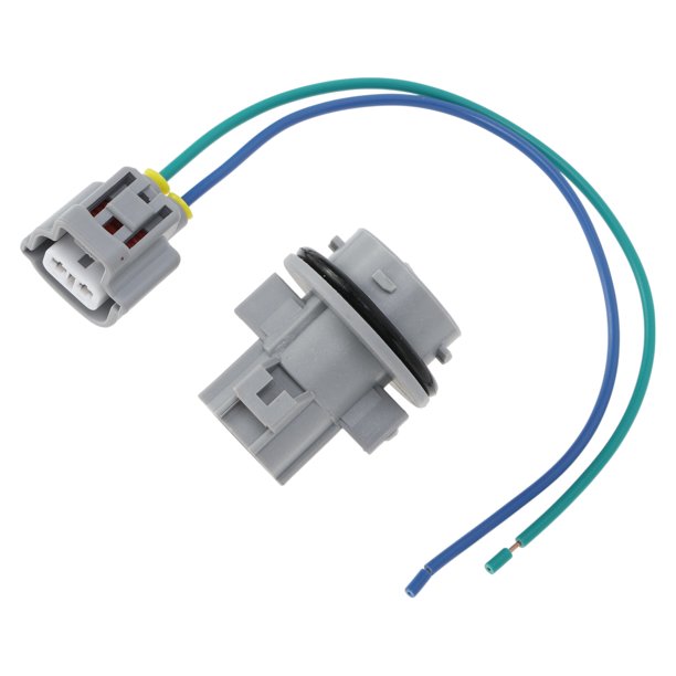 1 Juego de cableado del casquillo de la luz de señal de giro delantera para Toyota Tacoma 1998-2000 No.9007599078 Arnés de conector de bombilla con enchufe pre-cableado