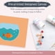 thumbnail image 4 of Kit de Pintura por Números Pink Picasso Gertie Goldfish para Niños, 4 of 9