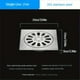 thumbnail image 3 of 1pc Stainless Steel Floor Drain, Deodorant Bathroom Shower Hair Catcher, Practical Shower Drain Hair Catcher For Kitchen Bathroom, 3 of 4
