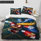 thumbnail image 1 of x1309 Bed Sheets Rockman Megaman Game Cartoon Bedding Set Cute Quilt Cover Bed Cover With Pillowcase Twin Size Boys 3-Piece Bedding Set (1 Duvet Cover + 2 Pillow Shams) nj1309, 1 of 5