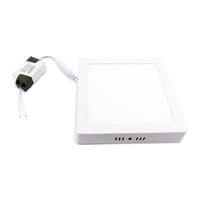 Importclick - Foco Led Panel 12 Watt Cuadrado Sobrepuesto Luz Blanca