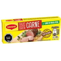 Caldo Sabor Carne (8 Tabletas) Caja 80 G Maggi