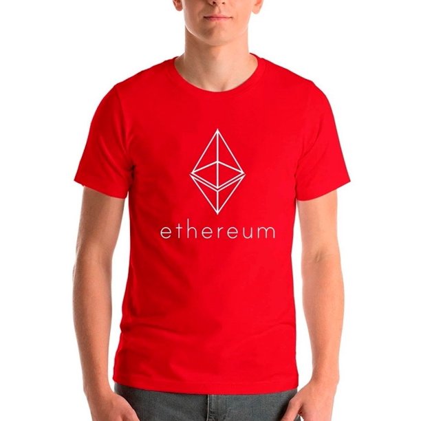 Polera Ethereum Crypto Line Geek Cripto Elon Hombreniño