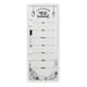 thumbnail image 1 of Pizarra Plastica 20X50 cm Kitchen Blanco, 1 of 2