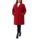 thumbnail image 2 of Abrigos para Mujer de Talla Grande Agnes Orinda, Manga Larga, Solapa con Botón Único, Abrigo de Otoño e Invierno 3X Rojo Vino, 2 of 6