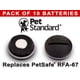 thumbnail image 2 of Baterías de repuesto PET STANDARD RFA-67D-11 de 6 V de litio (x10), 2 of 5