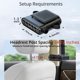thumbnail image 4 of Ventilador para Asiento de Coche Bicboz USB de 3 Velocidades para Enfriamiento del Reposacabezas, 4 of 8