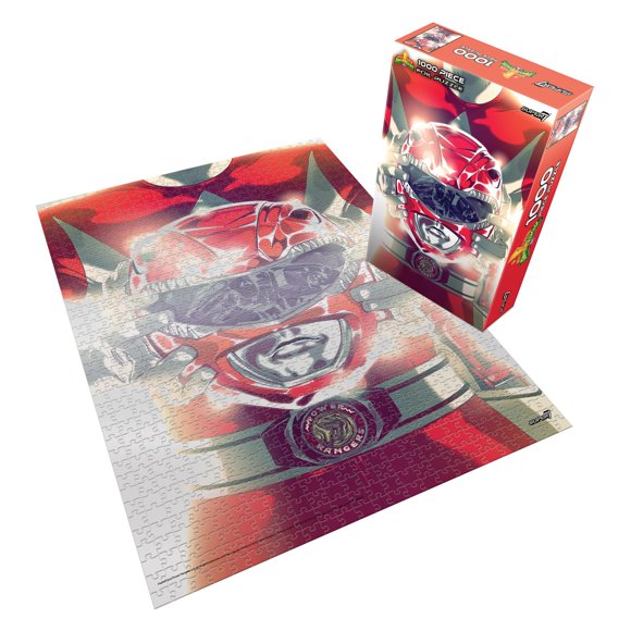 Puzzle Super7 Mighty Morphin Power Rangers Red Ranger, 1000 unidades