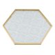 thumbnail image 1 of Posavasos De Vidrio Cojín Para Taza Soporte Para Bebida Mantel Individual Home Golden, 1 of 5