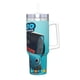 thumbnail image 2 of Mojo Swoptops Vaso aislado de acero inoxidable con asa, diseño temático, regalo para familia, amigos y fans; incluye pajita y encaja en el portavasos estándar, 40 oz, 2 of 6