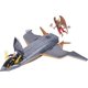 thumbnail image 2 of Nave Black Adam Spin Master Hack Cruiser con Figuras 4 Pulgadas, 2 of 3