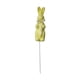 thumbnail image 1 of Estaca De Conejo De Pascua Para Jardín, Creativa Y Bonita Estatua De Conejo Para El Jardín Trasero De Casa, Color Amarillo Claro, 1 of 5