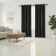 thumbnail image 1 of Cortina Engomada 100% Blackout Anti Luz 2 Paños De 140x230cm Cada Paño Negro, 1 of 3