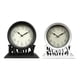 thumbnail image 1 of 2x Reloj De Mesa Redondo Decoración De Cocina Silenciosa Decorativa StyleC Y PatternB, 1 of 4