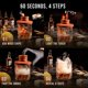 thumbnail image 4 of Kit Ahumador de Whisky TSUKIGLASS + Vasos Hoshi, 4 of 9
