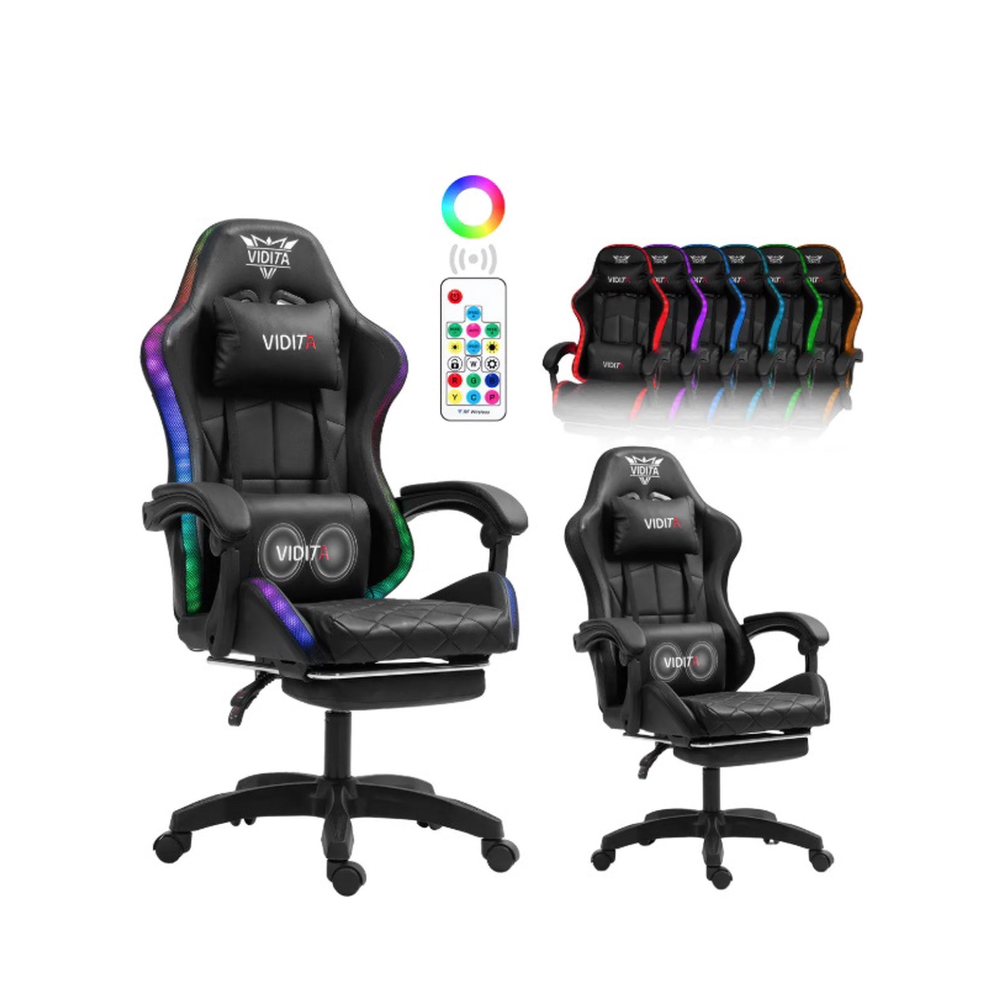 Riqui - Silla Gamer Negra