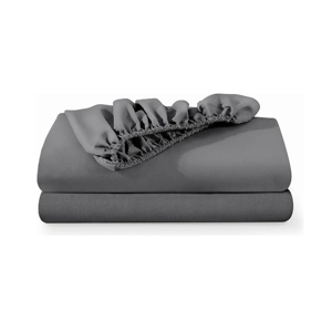 Genérico - Sabana Bajera Ajustable Aura Zeus 1.5 Plaza Color Gris