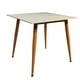 thumbnail image 2 of Mesa de Comedor Cuadrada de Cuarzo Calacatta Soft 80x80cm, 2 of 8