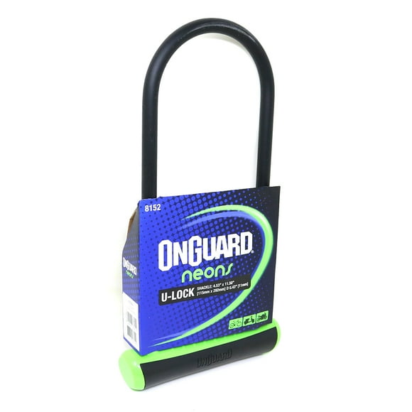 Candado U-Lock NS LS 115x292mm Verde