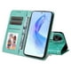 thumbnail image 5 of Funda tipo cartera FOXDOCK para Honor X50i 5G , diseño girasol en relieve, cuero PU, cierre magnético, soporte y tarjetero, 5 of 5