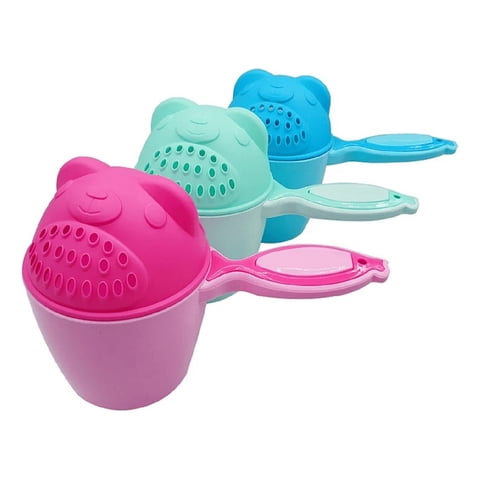 Genérico - Set 7 Jarro Ducha Botella Bebe Forma Osito Niños Lau