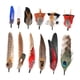 thumbnail image 2 of Sombrero Plumas Sombrero De Vaquero Pluma Para Sombreros Fedora Disfraz Sombreros De Fiesta De Navidad Estilo B, 2 of 5