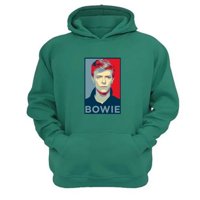 Genérico - Polerón Canguro Bowie Verde Aguamarina Talla Xl Unisex