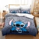 thumbnail image 1 of Stitc-h 3 Pcs Comforter Set with 2 Pillowcases,Sti-tch Bedding Set Sheet Set for Kids Adults,All Season Lightweight, 1 of 5