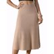 thumbnail image 1 of INSPIRE CHIC Falda de Punto A-Line para Mujer con Cintura Alta Elástica y Tejido Elástico, Falda Midi de Suéter L Marrón, 1 of 6