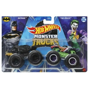 Pack 2 De Toy Hot Wheels Monster Trucks Batman Vs The Joker